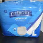 Medline Fitright Underwear Ultra Incontinence Pants White Disposable Leak-stop. Fixed Price $12.22.