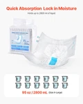 Adult Briefs With Tabs, 40 Count (4 Packs Of 10) 287. Fixed Price $64.22.