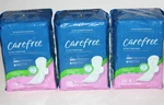 Lot (3) Carefree Ultra Thin Pads Super Long With Wings Odor Control 28CT New. Fixed Price $27.99.