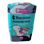 Because Incontinence Booster Pads & Women Pack Of 20 Bladder Control New. Fixed Price $19.51.