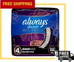 Always Discreet Boutique Incontinence Pads Moderate Absorbency, Regular - 144 Ct. Fixed Price $62.99.
