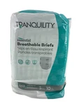 Tranquility Essential Incontinence Breathable Tabbed Briefs Size Small -10 Count. Fixed Price $12.99.