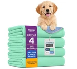Utopia Bedding Washable Pee Pads For Dogs 34X52 Inch (pack Of 4), Green/blue. Fixed Price $42.99.