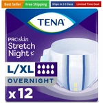 Tena Proskin Overnight Incontinence Adult Diaper For Women & Men, Stretch, La.... Fixed Price $26.05.