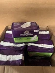 Incognito 12 Packs Regular Ultra Thin Hypoallergenic Pads 216 Pieces. Fixed Price $69.99.