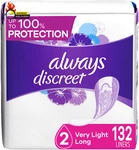 Adult Incontinence & Postpartum Liners For Women, Size 2, Very Light Absorbency,. Fixed Price $52.16.
