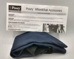 Posey 8215 Urine Drainage Bag Holder, Blue, Canvas 13 1/2" Wide X 10 High. Fixed Price $15.95.