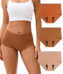 3 Pack Large Sunchiri Incontinence Underwear For Women, Seamless High Waisted. Fixed Price $29.74.