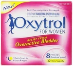 Oxytrol For Women Overactive Bladder Transdermal Patch, 8 Count (pack Of 1). Fixed Price $36.92.