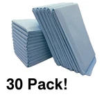 30 Pack! Wave 23X36 Disposable Bed Pad, Heavy Absorbency, Adult Incontinence. Fixed Price $35.99.