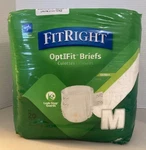 Medline Fitright Optifit Extra Adult Diapers Briefs Medium 20 Ct Tab Style. Fixed Price $14.99.