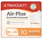 Tranquility Air-plus Underpad, 26 X 30 Inch Heavy Absorbency, Pack Of 10. Fixed Price $27.99.