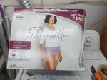 Depend Silhouette Incontinence Underwear Women's Small Lavender/purple 60 Count. Fixed Price $39.97.