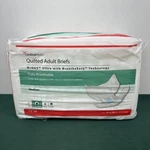 Cardinal Health, Quilted Adult Briefs, Wings Ultra, Medium, 32"-44" Extra Heavy. Fixed Price $19.99.