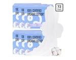 Rpe Life 100% Organic Cotton Overnight Menstrual Pads W/ Wings Ultra Thin 72 Ct.. Fixed Price $42.99.