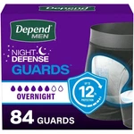 Depend Guards Incontinence Pads For Men, Overnight Absorbency, 84 Count, Pack.... Fixed Price $40.83.