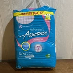 Assurance For Women Maximum Absorbency Protective Underwear New 40 Count. Fixed Price $29.99.