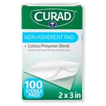 Curad Sterile Non-adherent Pads 2X3" Soft, Absorbent Cotton/poly 100 Count. Fixed Price $36.71.