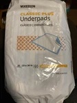 10 Mckesson Adult Bed Chair Urinary Incontinence Disposable Underpads 23X36". Fixed Price $36.88.