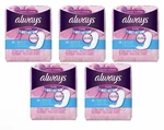 5X Always Thin All Day "no Feel" Pantyliners 20PCS = 100. Fixed Price $6.09.