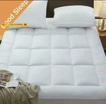 Sonoro Kate Mattress Pad Twin Cover - Cotton Down Alternative Fitted Quilted. Fixed Price $49.00.