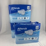 Attends Briefs Size 44 -58 Maximum Absorbency 3 Packs 24CT 72 Total Count. Fixed Price $49.95.