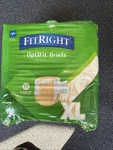 Fitright Medline Extra Adult Diapers, Optifit Briefs Culottes, 56-64 Xl 20 Ct. Fixed Price $20.00.