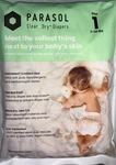 Parasol Clear+dry 1PK 2 Disposable Diapers Rashshield Protect,leakproof 7-14 Lbs. Fixed Price $9.88.