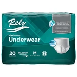 Rely Maximum Protective Underwear - Size Medium. Fixed Price $13.99.