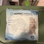 New Quickchange Men's Incontinence Wrap Size 10 Count. Fixed Price $15.87.