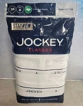 Mens Size 38 Jockeys Classic Stay New Underwear 4 Pack. Fixed Price $25.00.