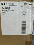 Covidien Wings 706M L/xl Maternity Knit Pants, Seamless, Cass Of 100, New!. Fixed Price $99.95.