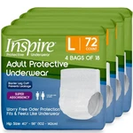 Inspire Protective Underwear For And Women Adult Diapers Bowel Inco.... Fixed Price $129.32.