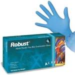Aurelia Robust Nitrile Glove: X-large 100/BX. Powder-free, Micro-textured. Fixed Price $22.19.