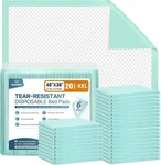 Biggmed Tear-resistant Chucks Disposable 48" 36" 20 Count Underpads Ex.... Fixed Price $39.94.