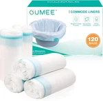 120 Disposable For Bedside Commode, Beside Liners, Portab. Fixed Price $30.95.