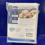 Epica Bed Pads Washable Waterproof - 34"X52" Set Incontinence. Fixed Price $35.88.
