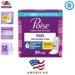 Poise Incontinence & Postpartum Pads For Bladder Leaks, 7 Drop Ultra Absorben.... Fixed Price $43.99.