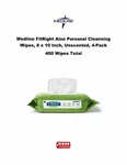 400CT Medline Fitright Aloe Personal Wipes Unscented W/flip Top MSC263954H. Fixed Price $39.95.