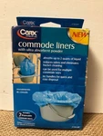 Carex Commode Blue Liners Ultra Disposable Absorbent Powder P709. Fixed Price $9.99.