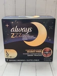 Always Zzz Overnight Disposable Period Underwear Size L/g 10-18, 7. Fixed Price $8.96.