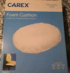 Carex Foam Cushion Removable Cover Seat. Fixed Price $16.19.
