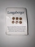 Longaberger Felt Pads Protective 72 Dots Classic Natural. Fixed Price $30.00.