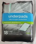 Cvs Health X-large Underpads Day & Night Protection Maximum Absorbency 18CT. Fixed Price $14.59.