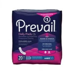 Prevail Pads For Women, 9.25 Inch Length, 20 Count, Pack 180 Total.. Fixed Price $16.00.