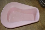 New Box Of 49 Medline Stack-a-pan Bedpan, Mauve DYND80245 *free Shipping*. Fixed Price $59.99.