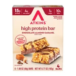 Atkins High Bars, Blueberry Greek Yogurt Flavored, 15G Of Protein, 4 Cou. Fixed Price $12.99.