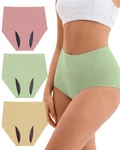 Yeswel Incontinence Underwear For Women, Ultra-high Waist Large, MULTICOLOR01. Fixed Price $37.99.