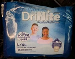 Sealed Comfee Drinite Premium Youth Pants Fits L/xl 60/125 Lbs Package 13. Fixed Price $5.00.