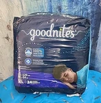 Goodnites Boys Nighttime Bedwetting Underwear Xl 95-120 Lb 21 Ct 100% Leakproof. Fixed Price $24.95.